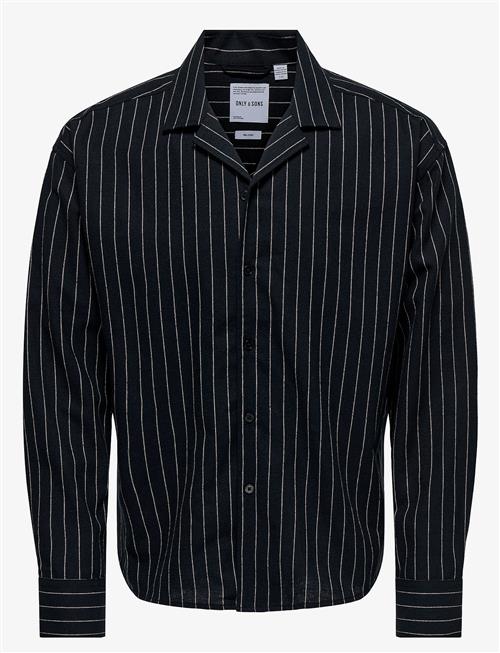 ONLY & SONS | Onsemilo Casual Linen Ls Shirt 0256 | XL