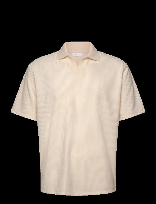 Lindbergh | V-Neck Jacquard Polo S/S | L