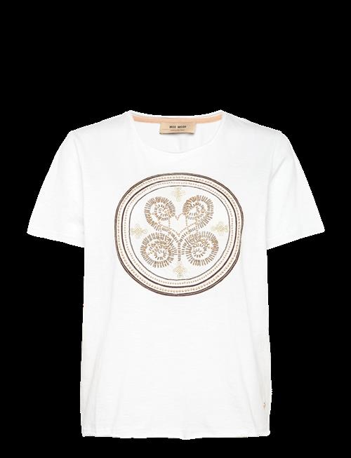 MOS MOSH | Mmzano O-Ss Embroidery Tee | S