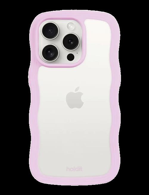 Holdit | Wavy Case Lilac/Transparent | IPHONE 14PRO MAX