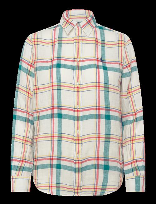 Polo Ralph Lauren | Classic Fit Plaid Linen Shirt | M
