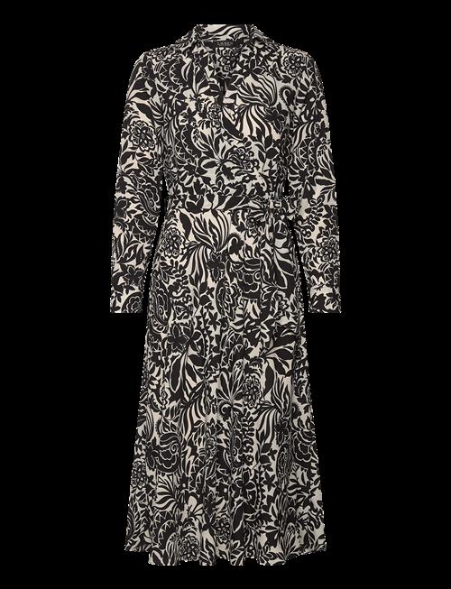Lauren Ralph Lauren | Floral Crepe Midi Dress | 36