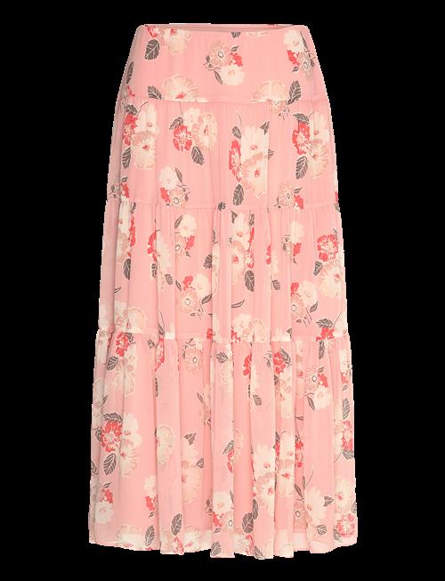 Lauren Ralph Lauren | Floral Crinkle Georgette Tiered Skirt | 36
