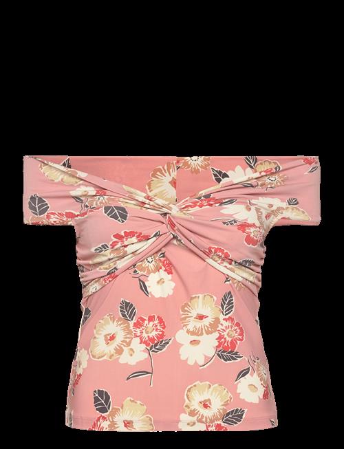 Lauren Ralph Lauren | Floral Twist-Front Off-The-Shoulder Top | L