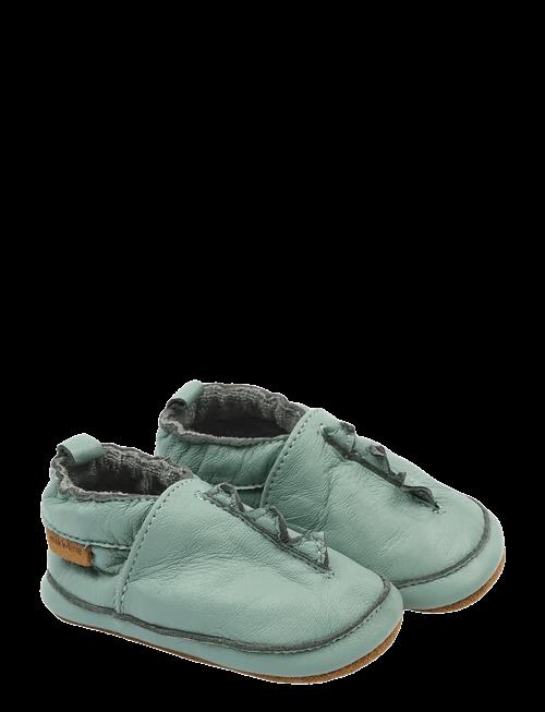 mikk-line | Leather Slipper Dino | 6-12M