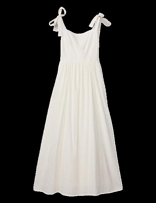 Lexington Clothing | Bow-Strap Seersucker Summer Dress | XL