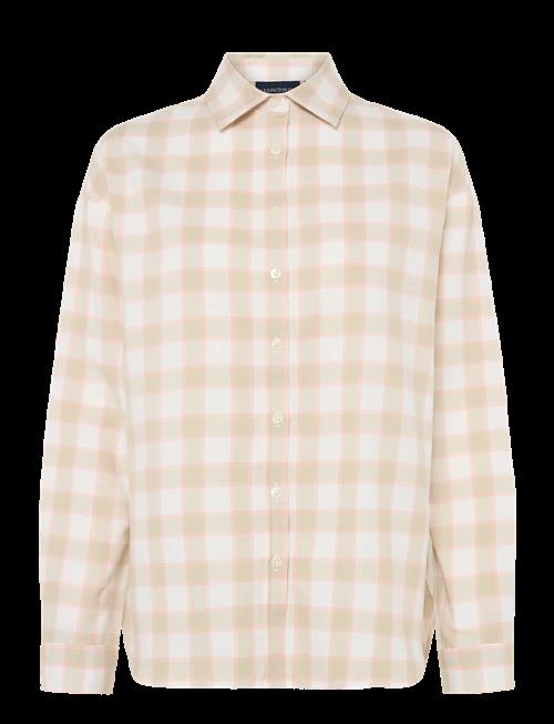 Lexington Clothing | Oversized Organic Cotton Check Flannel Shirt | S