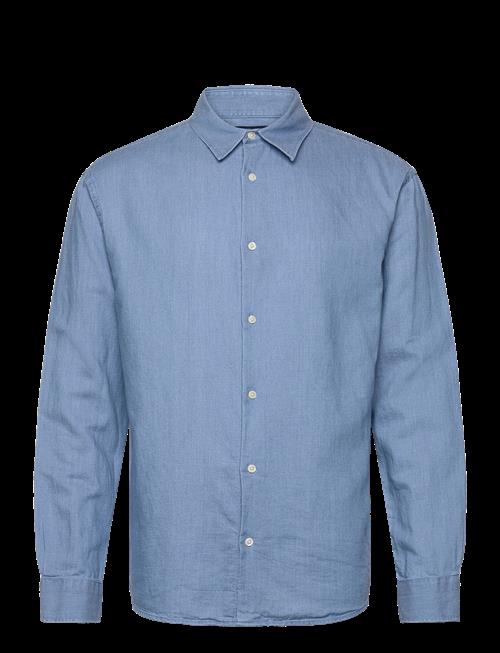 Lexington Clothing | Loose Indigo Linen/Tencel Shirt | M