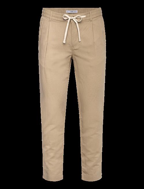 Mango | Slim-Fit Trousers With Drawstring | 40