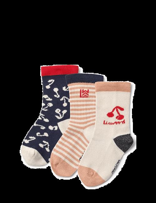 Liewood | Silas Socks 3-Pack | 19/21