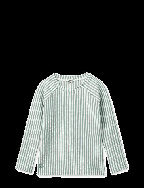 Liewood | Noah Seersucker Longsleeve Swim Tee | 68