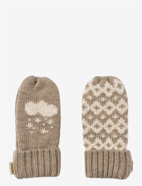 Wheat | Jacquard Mittens Towsi | M