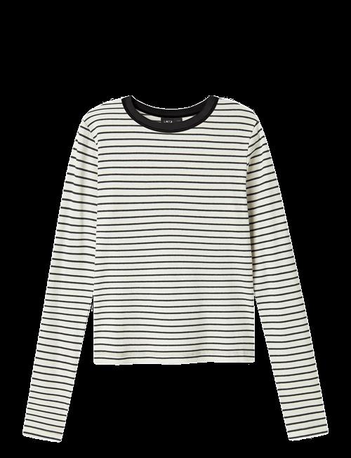 LMTD | Nlfhinaja Ls Stripe Short S Top Noos | 146-152