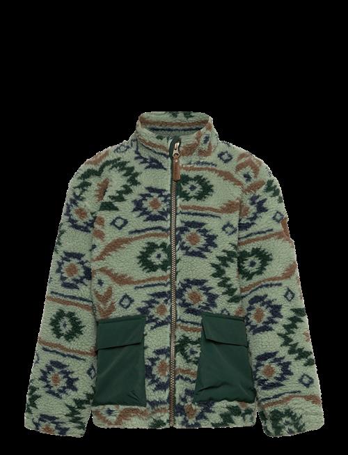mikk-line | Teddy Mix Jacket Aop | 110