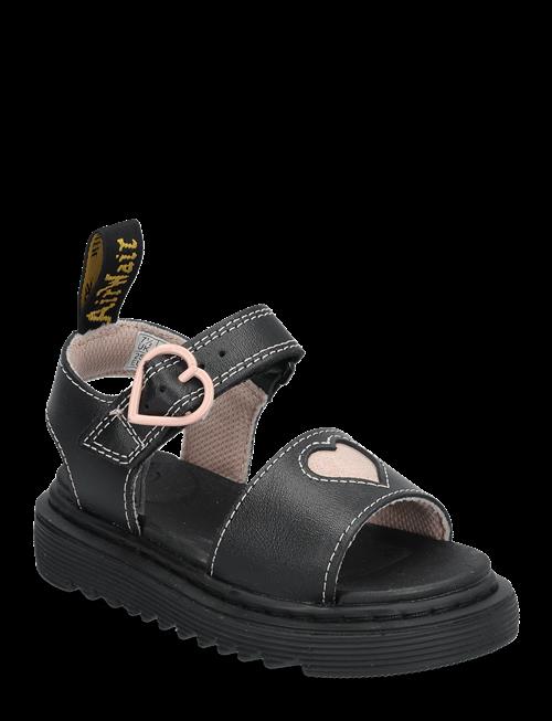 Dr. Martens | Marlowe Hearts T Black+Powder Pink T Lamper+Nebula Glitter | 25