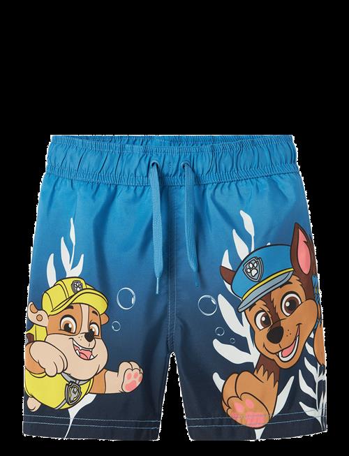 name it | Nmmmabbe Paw Long Swimshorts Cplg | 80