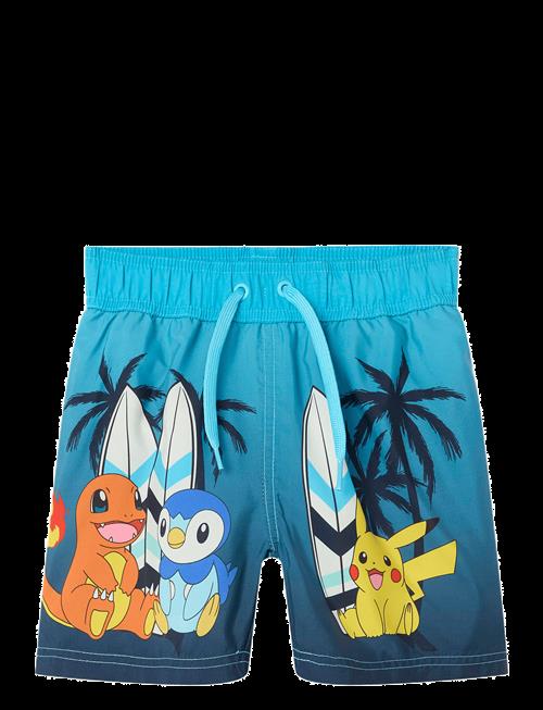 name it | Nmmmccoy Pokemon Long Swimshorts Sky | 80