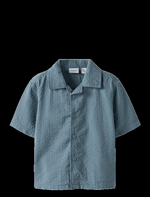 name it | Nmmfebek Ss Nreg Shirt | 98