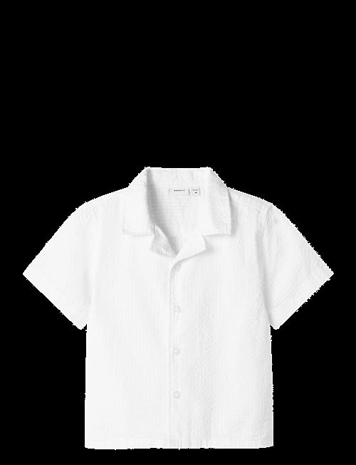 name it | Nmmfebek Ss Nreg Shirt | 116