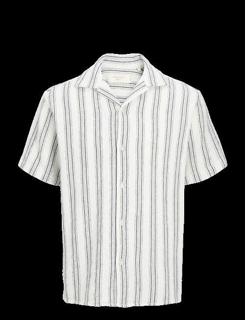 Jack & Jones | Jjecoba Stripe Resort Shirt Ss Sn Jnr | 128