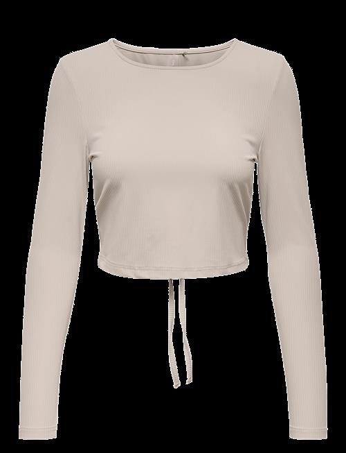 Only Play | Onphomie On Ls Cropped Rib Tee | S