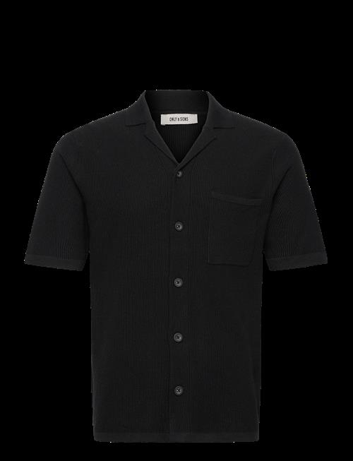 ONLY & SONS | Onstony Reg 12 Ss Waffle Shirt Knit | XS