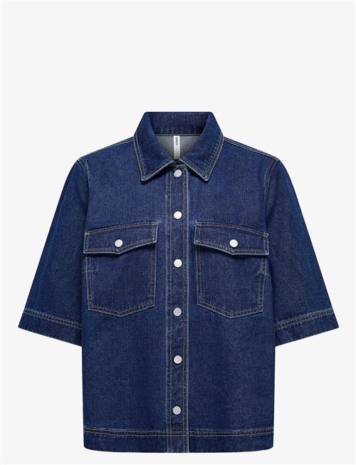 ONLY | Onlbelle S/S Shirt Dnm Gua Noos | S