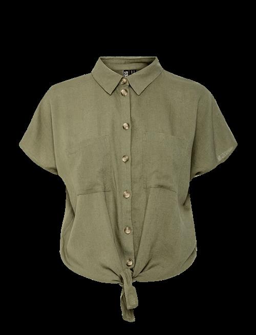 Pieces | Pcpia Ss Tie Shirt Wvn Noos | XXL