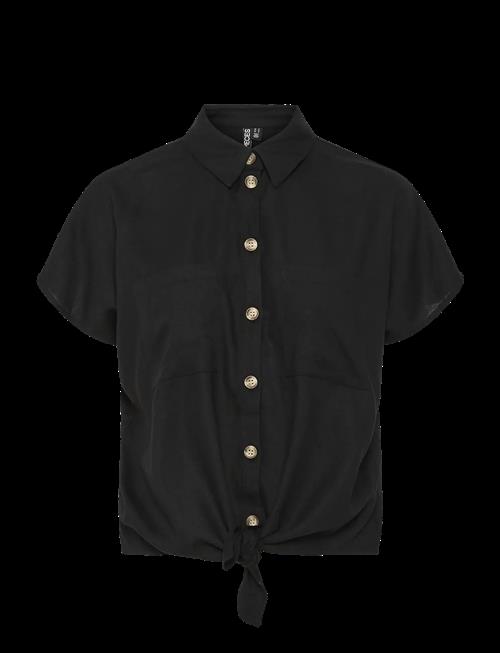 Pieces | Pcpia Linen Blend  Ss Tie Shirt Wvn Noos | M