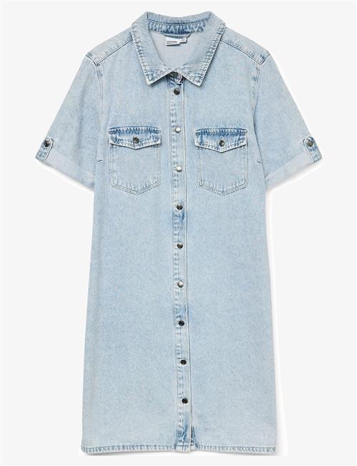 Vero Moda | Vmjennie Ss Short Denim Dress Ga Noos | M