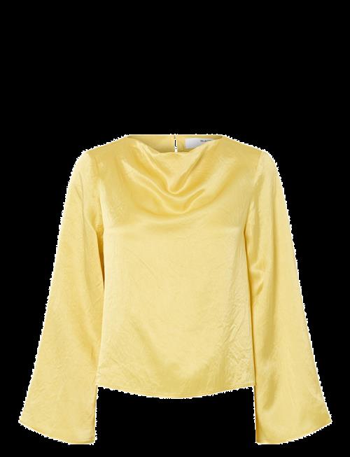 Selected | Slfselene Ls Draped Neckline Top B | 36