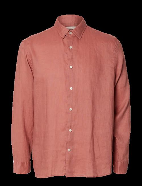 Selected | Slhregkylian Linen Ls Shirt | L