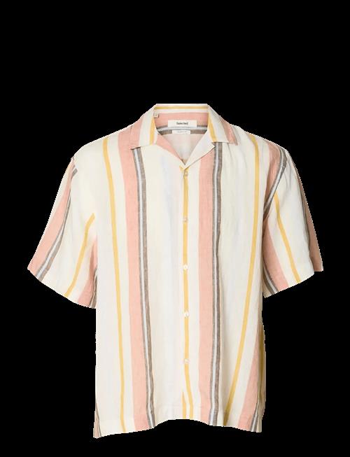 Selected | Slhrelaxkylian Mix Ss Shirt Resort | M