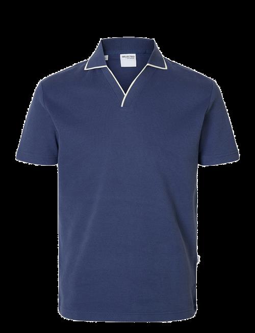 Selected | Slhsangev Split Neck Ss Polo | S