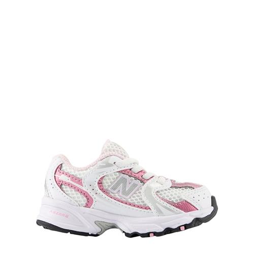 New Balance 530 Baby Bungee Lace Sneakers White White 24 EU  Hvid  24 EU  Drenge, Piger