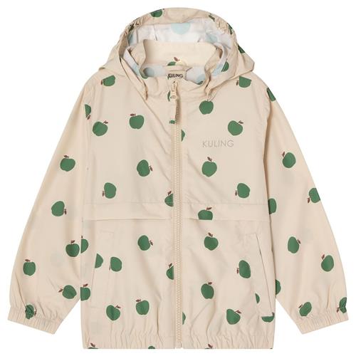 Kuling Simrishamn Vindjakke Green Apple 110 cm  Hvid  110 cm  Drenge, Piger