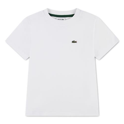 Lacoste Lcb Core Tee Blanc Blanc 104 cm  Hvid  104 cm  Drenge