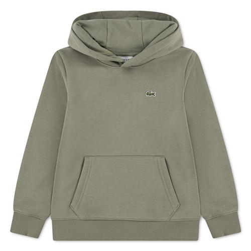 Lacoste Lcb Core Fleece Pullover Hoodi Kaki Kaki 98 cm  Grøn  98 cm  Drenge