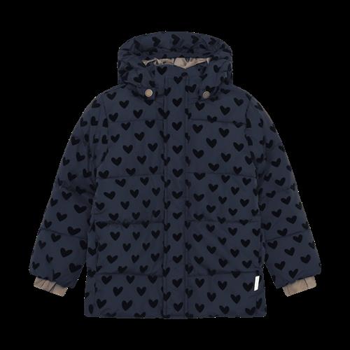 EnFant Jacket Quilt, Flock AOP Parisian Night Parisian Night-98 cm  Marineblå  98 cm