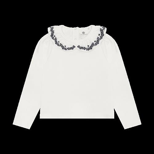 EnFant T-shirt LS Egret Egret-86 cm  Hvid  86 cm
