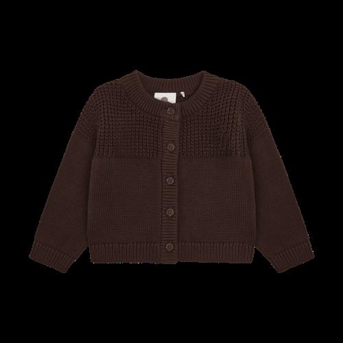 EnFant Cardigan Knit Chestnut Chestnut-62 cm  Brun  62 cm
