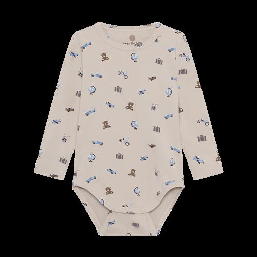 EnFant Body LS Chateau Gray Chateau Gray-86 cm  Grå  86 cm