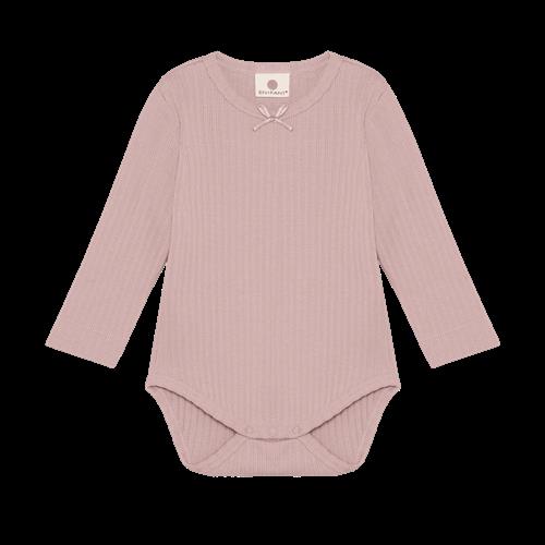 EnFant Body LS Pointelle Adobe Rose Adobe Rose-68 cm  Lyserød  68 cm