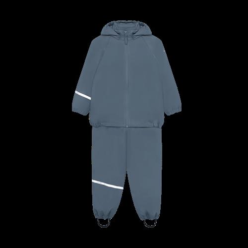 Celavi Rainwear Set w. fleece Stormy Weather Stormy Weather-90 cm  Blå  90 cm
