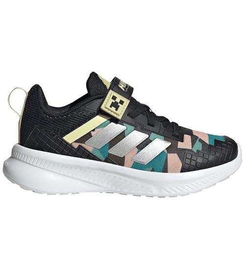 adidas Performance Sko - Minecraft Fortarun - Cblack/Msilve/Duay