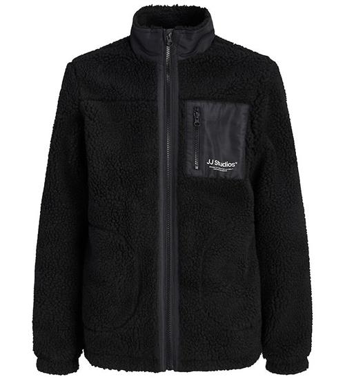Jack & Jones Fleecejakke - Teddy - JjeSoho - Black