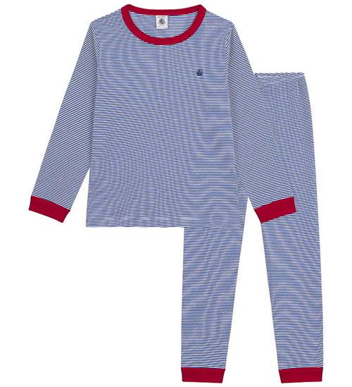 petit Bateau Pyjamas - Ultramarine/Marshmallow