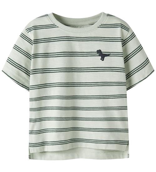 Name It T-shirt - NmmVoby - Pale Aqua/Garden Topiary