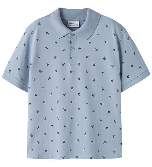 Name It Polo - NkmVolo - Blue Fog/Palm