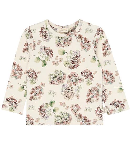 Petit Piao Bluse - PPStar - Eggnog Hydranger AOP